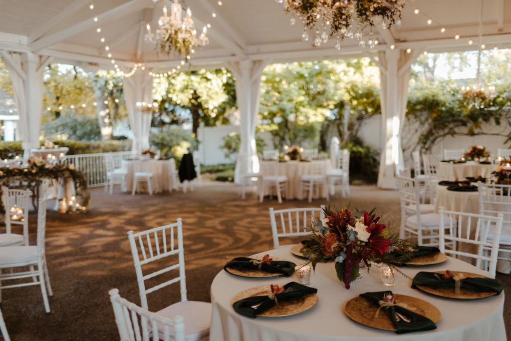 cj's off the square beautiful pavillion perfect for an after wedding celebration under beautiful white pavilion