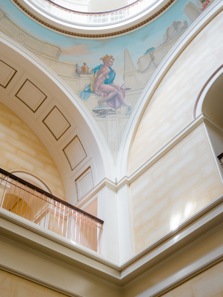 Inside Kinmount House in Annan, Scotland